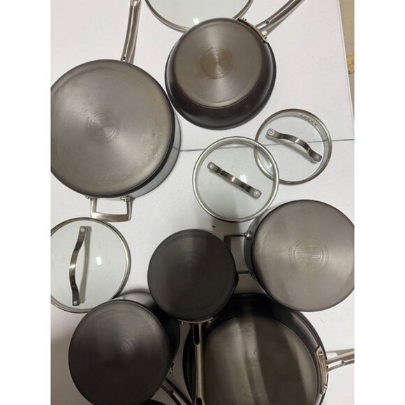 Anolon Advanced Home Hard-Anodized Nonstick Cookware Set - 11 Piece - Picture 6 of 7